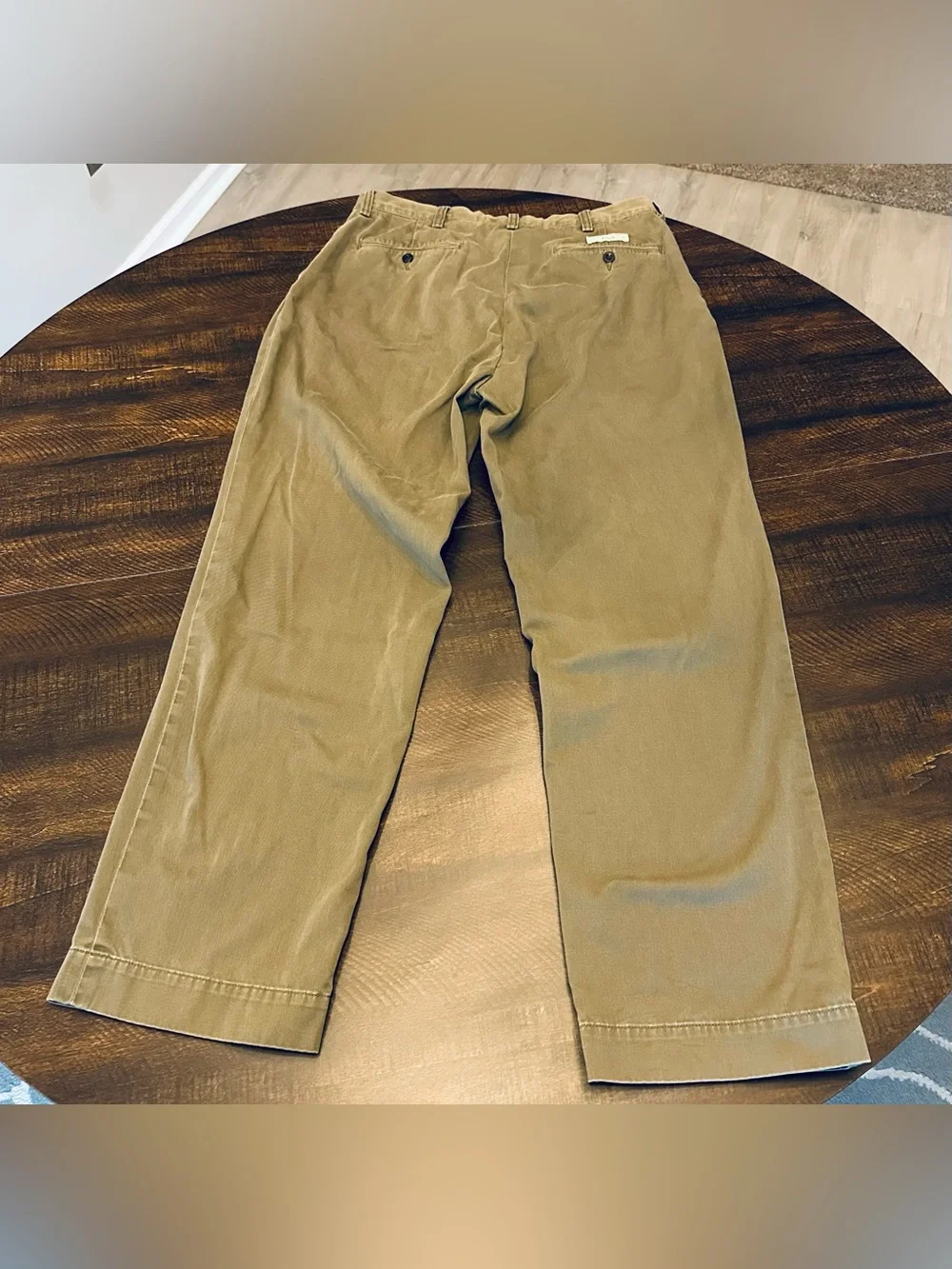 Vintage Polo Ralph Lauren Men's Prospect Chino Pants Green 34W/29L